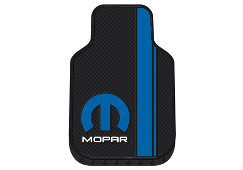 "Mopar" Logo 2-Pc Universal Front Slush Floor Mats "Mopar" Logo 2-Pc Universal Front Slush Floor Mats